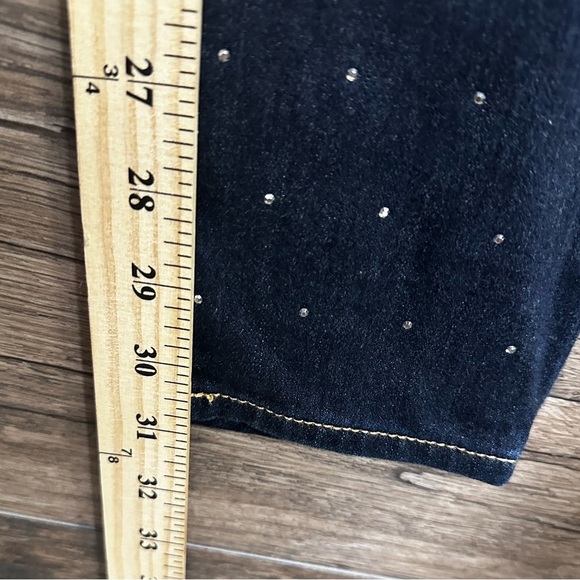 Abercrombie & Fitch Blue Skinny Jeans with Jems - Picture 5 of 5